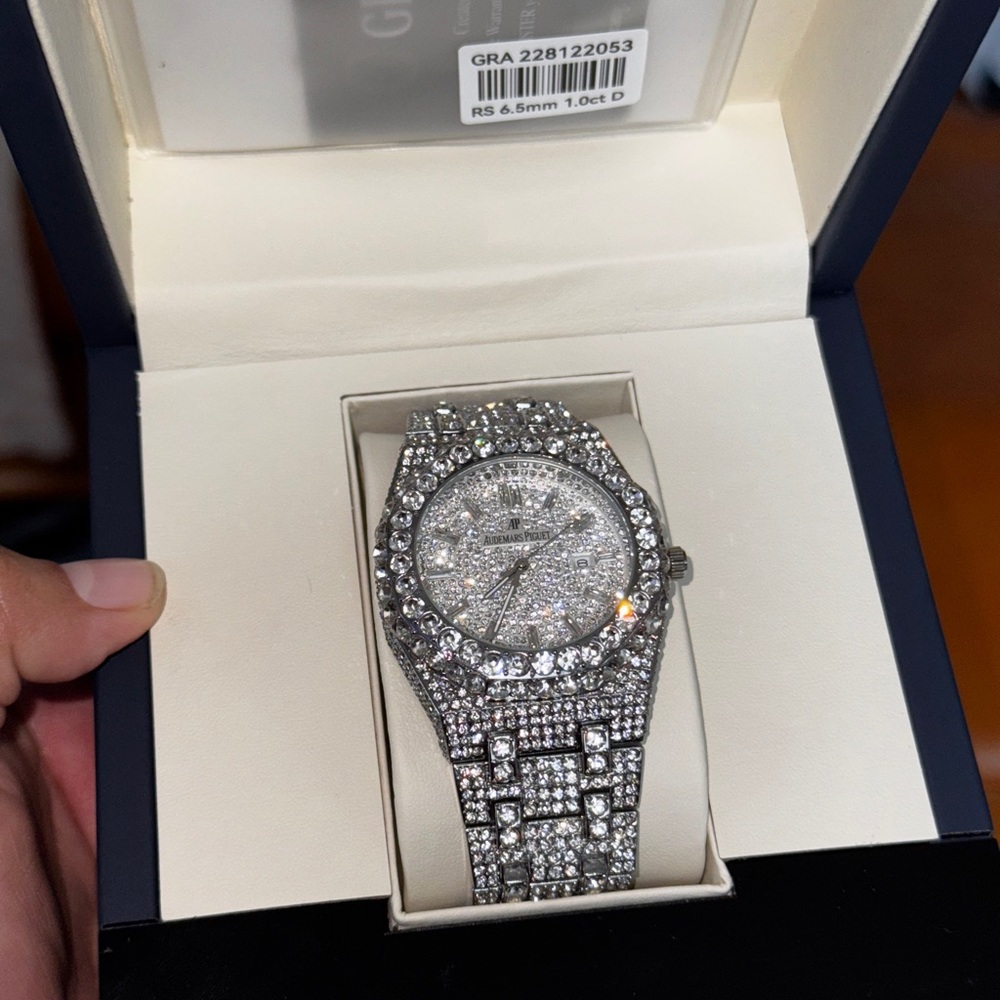 Bust down watch